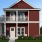 a house with a porch